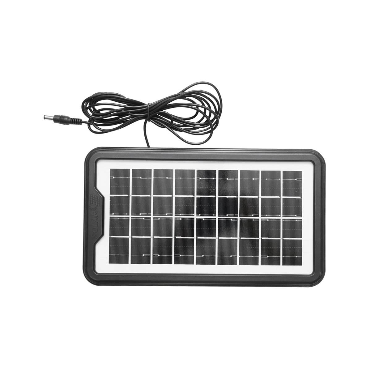 Kit iluminat portabil LED cu 3 becuri/proiector, panou solar si baterie 6V, 3Ah pentru pescuit camping GD-17